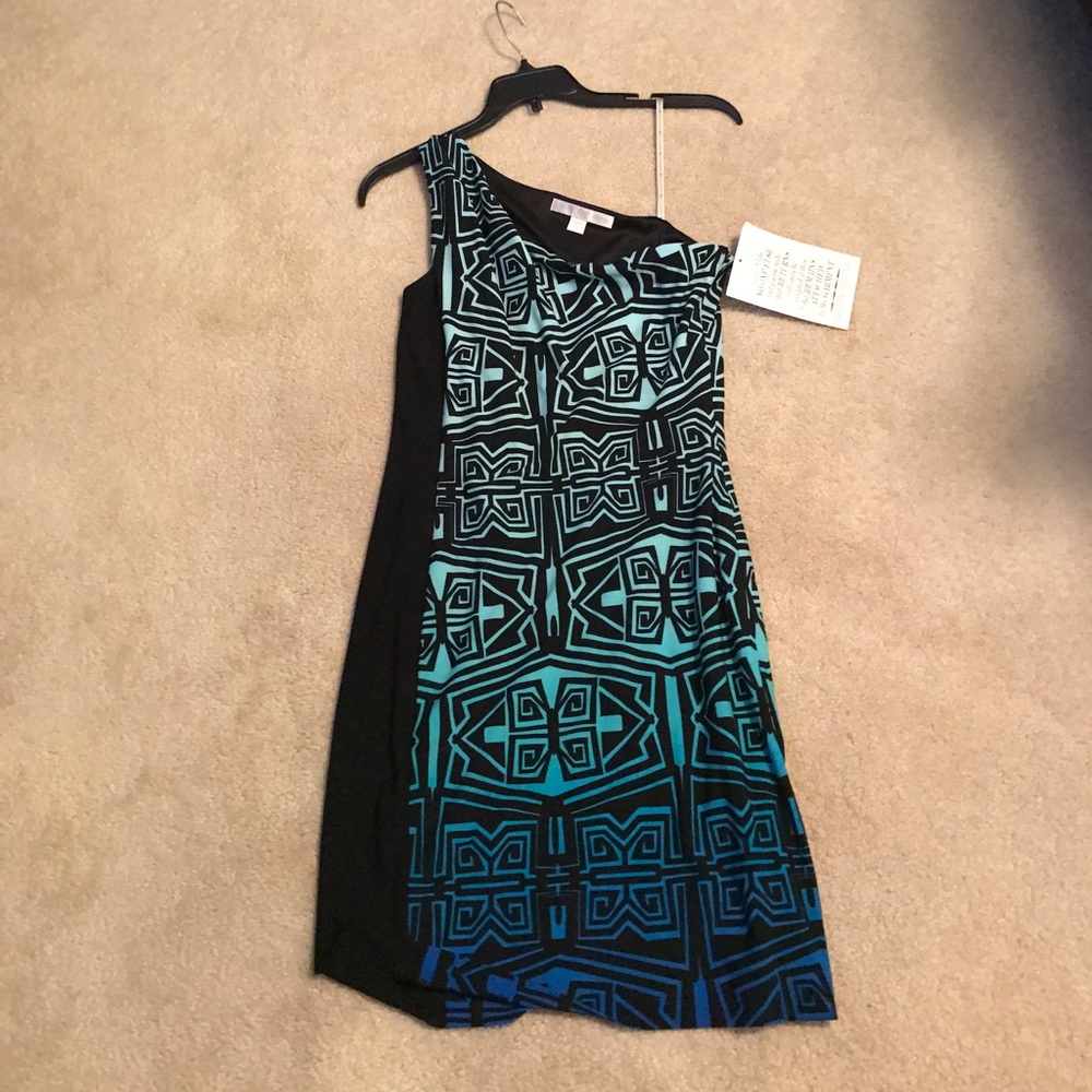 Boston Proper one shoulder dress
